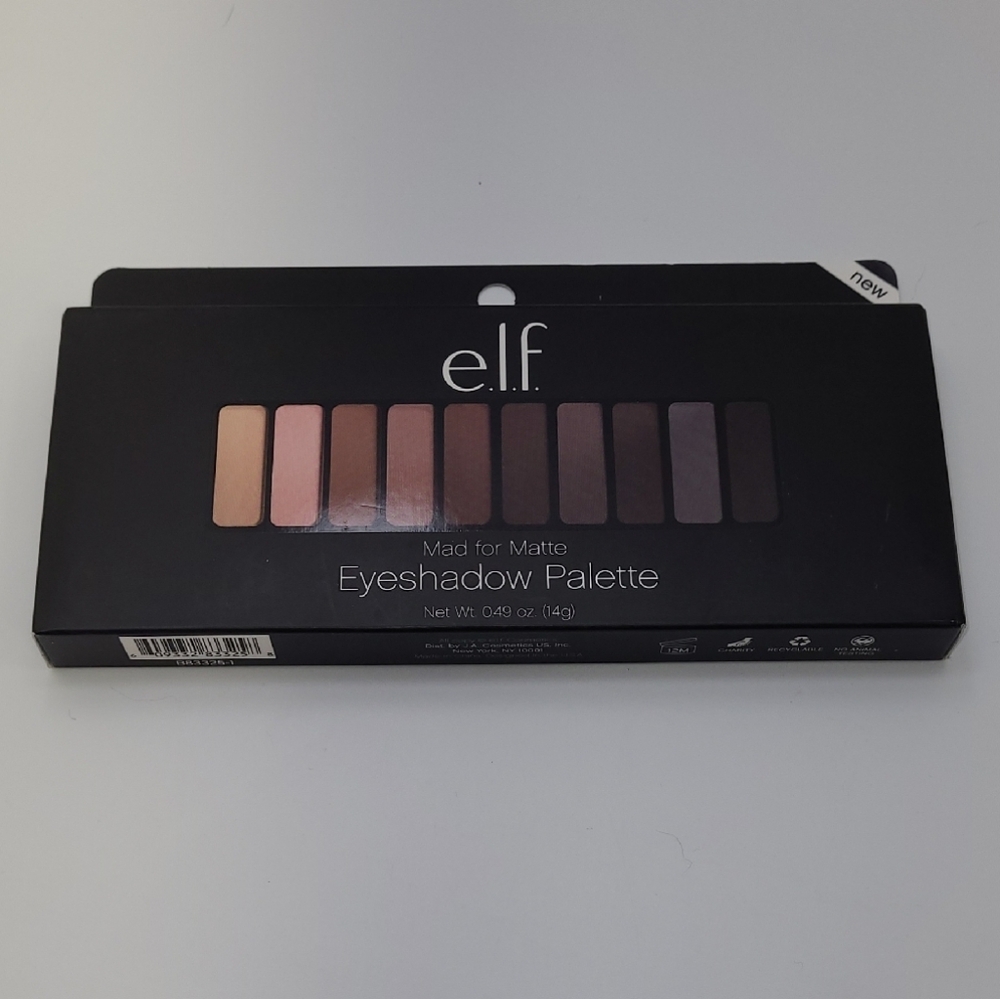 e.l.f. Mad for Matte Eyeshadow Palette - Neutral Shades